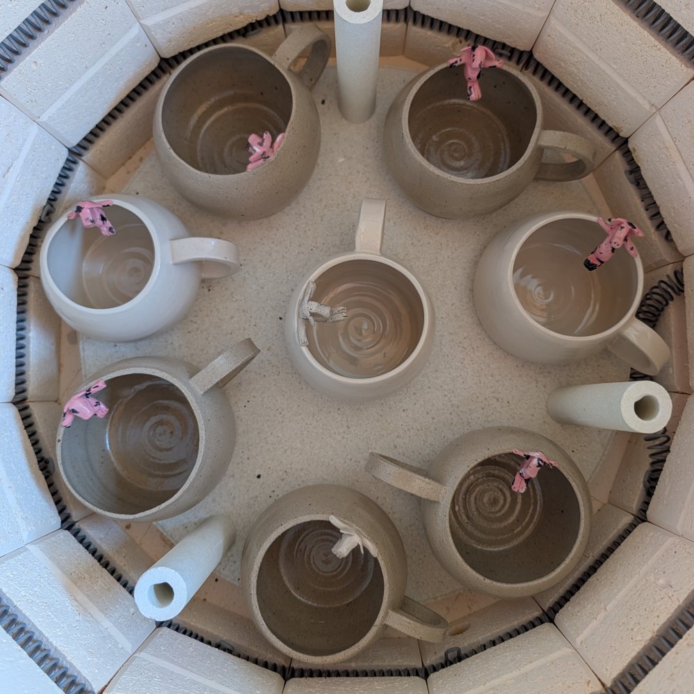 A recent piece, fresh out the kiln